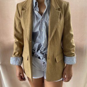 Vintage Pendleton Wool Blazer Brown size 8